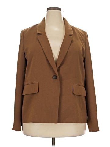 Madewell The Dorset Crop Blazer in Easygoing Crepe (view 1)