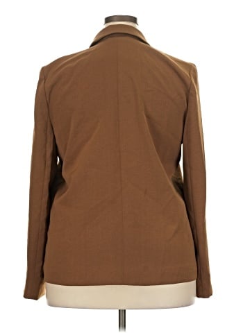 Madewell The Dorset Crop Blazer in Easygoing Crepe (view 2)