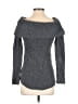 Bebe Gray Pullover Sweater Size S - photo 2