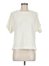 Max Studio Ivory Short Sleeve Top Size M - photo 1