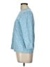 J. McLaughlin Blue 3/4 Sleeve Top Size L - photo 5