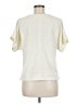 Max Studio Ivory Short Sleeve Top Size M - photo 2