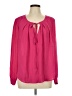 Daniel Rainn Pink Long Sleeve Blouse Size L - photo 1