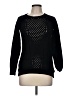 SO Polka Dots Black Pullover Sweater Size M - photo 1