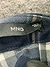 MNG Plaid Multi Color Black Casual Skirt Size S - photo 4