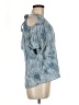 RolyPoly Blue Short Sleeve Blouse Size M - photo 4