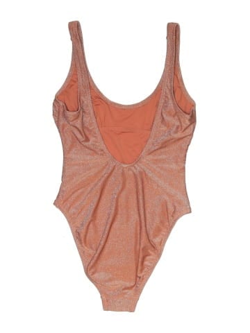 Solid & Striped One Piece Swimsuit (view 2)