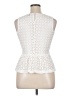 Ann Taylor White Sleeveless Top Size S - photo 2
