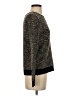 Nicole Miller Artelier Animal Print Black Pullover Sweater Size S - photo 4