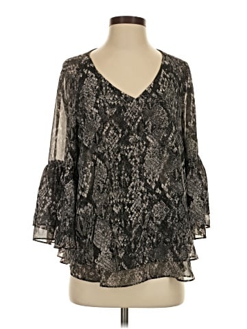 Jennifer Lopez 3/4 Sleeve Blouse (view 1)