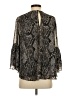 Jennifer Lopez Black 3/4 Sleeve Blouse Size S - photo 2