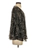 Jennifer Lopez Black 3/4 Sleeve Blouse Size S - photo 4