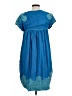 Sundance 100% Linen Blue Casual Dress Size M - photo 2