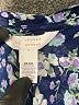 LC Lauren Conrad 100% Polyester Blue Kimono One size - photo 7