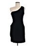 Gabriella Rocha Solid Black Cocktail Dress Size M - photo 1