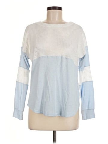 Blue Rain Long Sleeve Top (view 1)