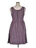 ModCloth Checkered-gingham Blue Casual Dress Size XL - photo 2