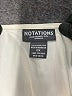 Notations 100% Polyester Ivory Sleeveless Blouse Size 2X - photo 7