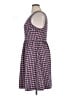 ModCloth Checkered-gingham Blue Casual Dress Size XL - photo 5