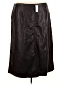 Old Navy 100% Polyester Black Faux Leather Skirt Size XXL - photo 2