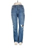Lucky Brand Hearts Blue Jeans Size 2 - photo 1