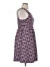 ModCloth Checkered-gingham Blue Casual Dress Size XL - photo 4