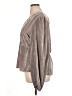 Gap 100% Polyester Metallic Silver Long Sleeve Blouse Size XL (tall) - photo 5