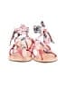 J.Crew Floral Pink Sandals Size 8 - photo 2
