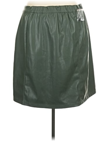 Candace Cameron Bure Faux Leather Skirt (view 2)