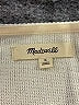 Madewell Ivory Ottoman Rib Square-Neck Top Size S - photo 7