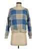 Newbury Kustom Plaid Blue Pullover Sweater Size S - photo 1