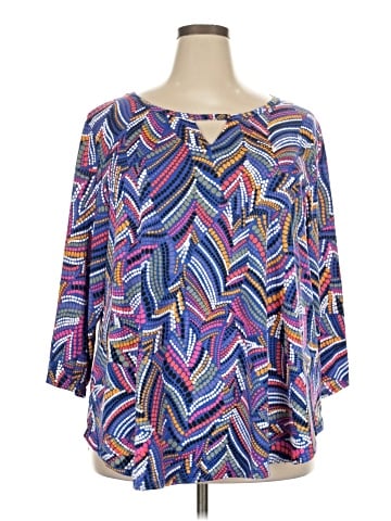 Ruby Rd. 3/4 Sleeve Blouse (view 1)