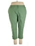 Talbots Solid Green Casual Pants Size 22WP - photo 1