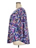 Ruby Rd. Purple 3/4 Sleeve Blouse Size 2X - photo 5