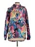 Lauren James 100% Polyester Tropical Blue Windbreaker Size L - photo 1