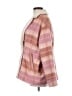 L Space Plaid Pink Coat Size M - photo 5