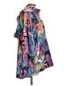Lauren James 100% Polyester Tropical Blue Windbreaker Size L - photo 4
