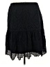Talbots Solid Black Casual Skirt Size 20 - photo 2