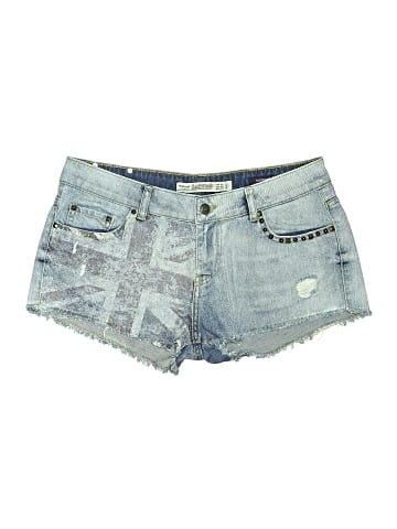 Trafaluc by Zara Denim Shorts (view 1)