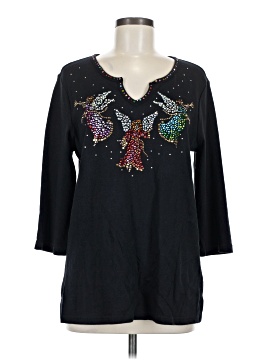 Quacker Factory 3/4 Sleeve Top