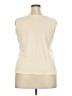 Unbranded Ivory Sleeveless Top Size 2X - photo 2