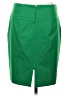 Express Solid Green Formal Skirt Size 4 - photo 2