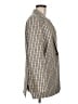 Max Mara Houndstooth Gold Tan Wool Blazer Size 8 - photo 4