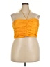 J.Crew Collection Orange Sleeveless Blouse Size XXL - photo 1