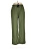 Unbranded 100% Polyester Solid Green Casual Pants Size XL - photo 1
