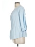 Style&Co 100% Polyester Blue 3/4 Sleeve Blouse Size L - photo 5