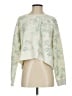 Out From Under Floral Green Pullover Sweater Size S - photo 1