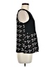 Sugarhill Boutique 100% Polyester Black Sleeveless Blouse Size 6 - photo 4