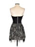 Aqua Paisley Black Cocktail Dress Size S (estimated) - photo 2