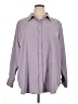 Assorted Brands Solid Gray Long Sleeve Blouse Size 1X - photo 1